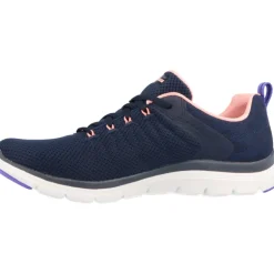 Baskets*Skechers Flex Appeal 4.0 Elegant Ways Bleu